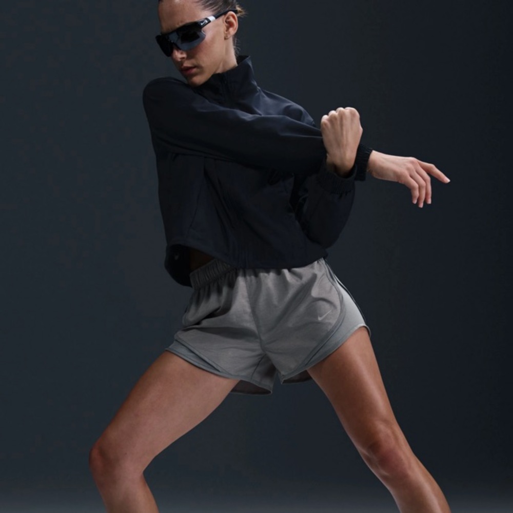 Nike Running Shorts Women's Gray Athletic Shorts
